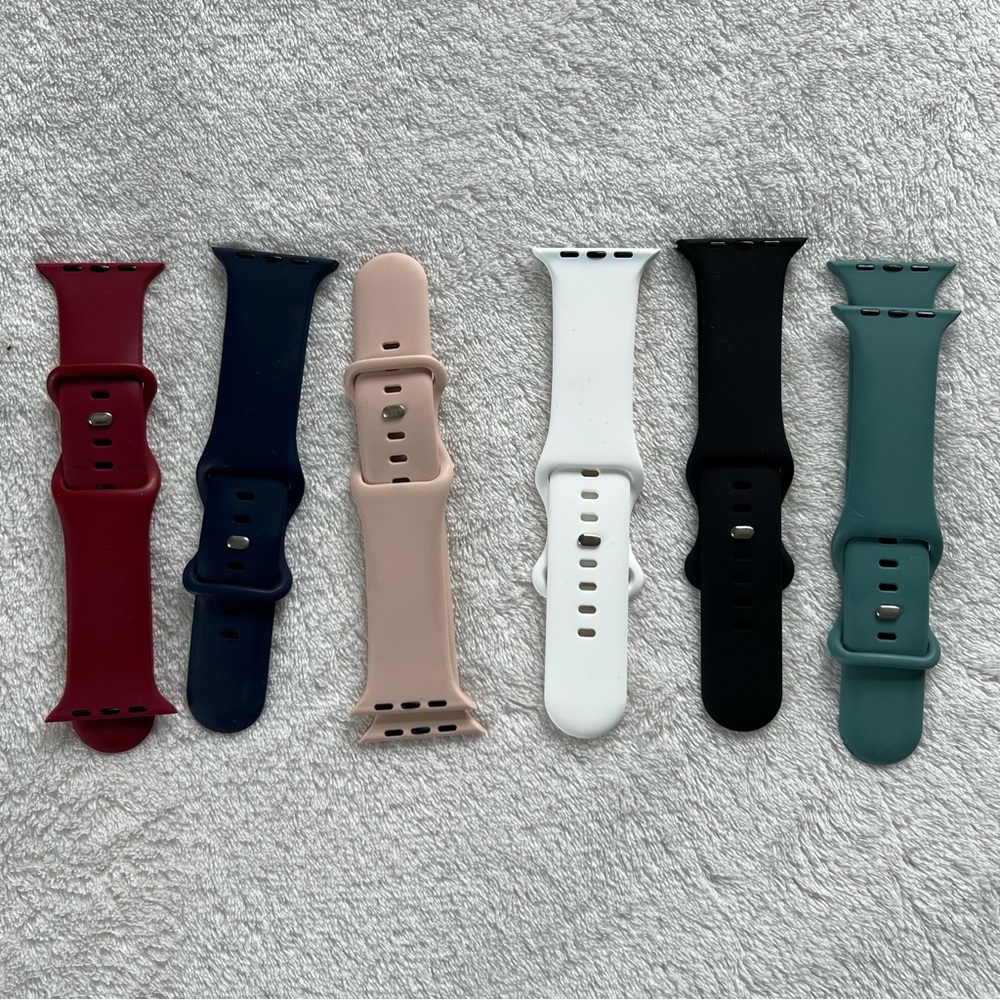 🚨LAST CHANCE: Silicone Apple Watch Bands 42mm/44mm/45mm/49mm